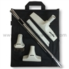 Elite Series Cleaning Tool Set with Elite Hard Floor Tool, Telescoping Wand and Canvas Tool Caddy.