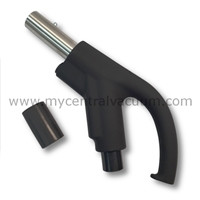 Hide-a-Hose Ready Grip Handle Button Lock No Switch HS302180C - Retractable Hose System for Central Vacuums