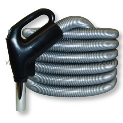 Gas Pump Type Handle Central Vacuum System Hose with System On/Off Switch