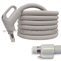 Gas Pump Type Handle Central Vacuum Hoses with Two-Way Switching for System On/Off and Electric Power Brush On/Off
