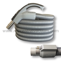 Elite Series Comfort Grip Type Handle Central Vacuum System Hose with System On/Off and Power Brush On/Off Switching