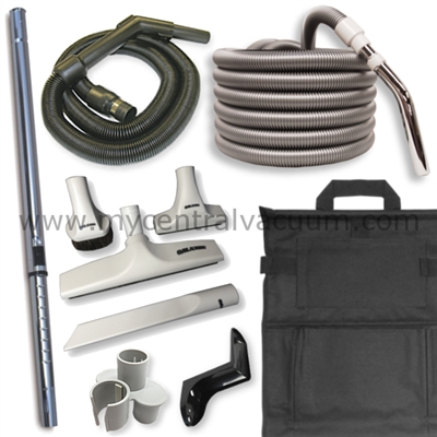 Extra Value Cleaning Accessory Package for Sweep-Away Cabinet Vacuum and Other Compatible Central Vacuum Systems